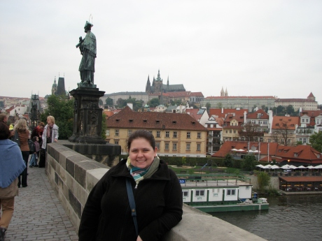 Me on Charles Bridge, Prague
